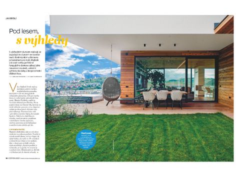 Pod lesem s výhledy